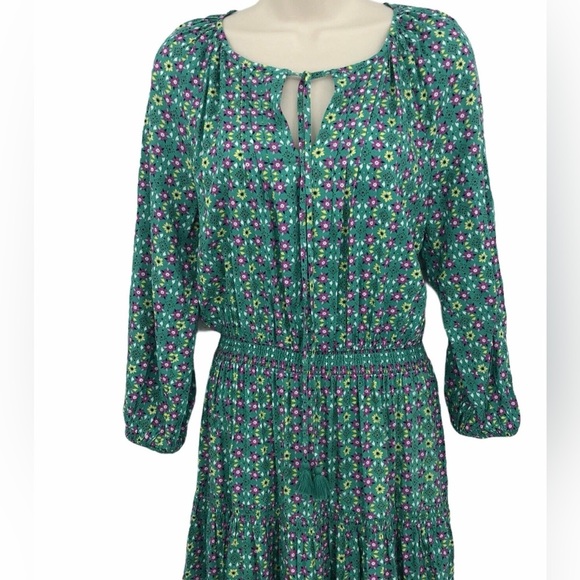 Matilda Jane Age of Aquarius Midi Dress Womens Size Large Floral Pin Tuck
Bodice - Picture 9 of 10